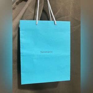 Authentic Tiffany & Co Paper
Gift Bag 10" x 8" x 4" Tiffany's
Signature Blue Bag